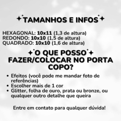 Porta Copo Marcas - Ordem Paranormal na internet