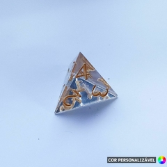 Dados Diamantes - COR PERSONALIZÁVEL - Naru Kcaps - Keycaps e Acessórios
