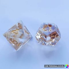 Dados Conchas - COR PERSONALIZÁVEL na internet