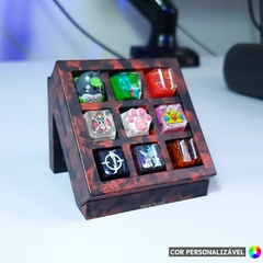 Stand Display Box Keycaps - COR PERSONALIZÁVEL na internet