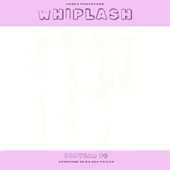 AESPA Photocard Fanmade WHIPLASH ver. WHITE (CONCEPT PHOTO) ⚠️BABYSAN PC VER.⚠️