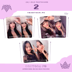 (G) I-DLE Photocard Fanmade 2 ver. JEWEL - comprar online