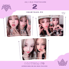 (G) I-DLE Photocard Fanmade 2 ver. JEWEL - BABYSAN PC
