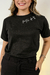 T-shirt Feita de fé - preta na internet