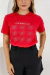 T-shirt Laços - vermelha - comprar online