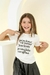 T-shirt infantil cristã “Preciosa”- of white - comprar online