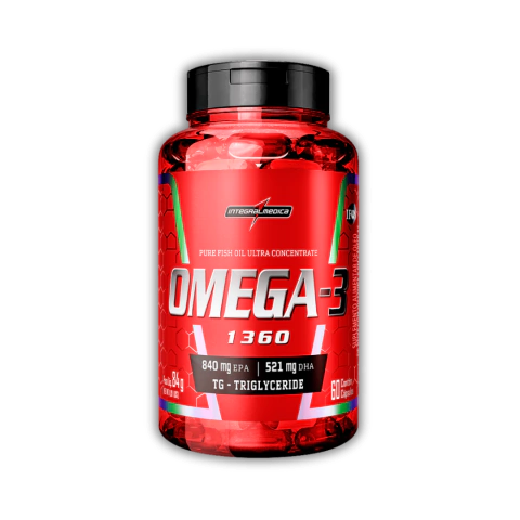 Ômega 3 Integralmedica 60 Cápsulas - Alta Concentração EPA DHA