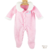 Macacão Fofis em Pelúcia Fleece - Rosa