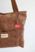 BOLSA OSAKA MARROM COTELÊ - HSMT STORE