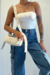 BOLSA COTELÊ NAGOYA CREME - comprar online