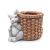 Cesta com Coelhinho 35cm - comprar online
