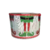 Fita decorativa de Natal com estampa de elfos coloridos, ideal para enfeitar presentes e decorações festivas.