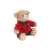 Mini Urso de Gravata 16,5cm - PRÉ-VENDA