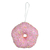Enfeite Donut Rosa