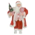 Papai Noel em Pé com Vermelho com Pinheiro 30cm