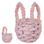 Cestinha Orelhinhas de Coelho Rosa 23cm - comprar online