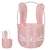 Cestinha de Páscoa Coelhinho Rosa 26cm - comprar online