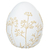 Ovo Decorado Floral 15cm