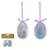 Kit 2 Ovinhos Candy Color 7cm