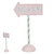 Placa Toca do Coelho Rosa 30cm - comprar online
