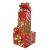 Torre de Presentes Vermelho e Dourado 61cm - comprar online