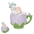 Coelhinho na Xícara Lilás 15cm - comprar online