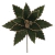 Flor Bico de Papagaio Verde Aveludada 24cm - comprar online
