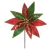 Flor Bico de Papagaio Aveludada Vermelha e Verde 19cm - comprar online