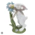 Coelho com Flor Azul 20,5cm - PRÉ-VENDA