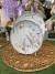 Prato Sobremesa Flores e Borboletas 21cm - PRÉ-VENDA - (cópia)