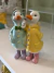 Casal de Patos com Guarda Chuva 19cm - PRÉ-VENDA - comprar online