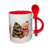 Caneca com Colher Ursos - Linha Exclusiva