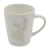 Caneca Natalina Branca Alto Relevo - comprar online