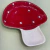 Petisqueira Formato Cogumelo Vermelho 15cm - na internet