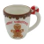 Caneca Ginger Merry Christmas 11cm - comprar online