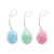 Kit 12 Ovinhos Coloridos Bolinhas 4cm - comprar online