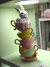 Coelho Torre de Xícaras 35cm - loja online