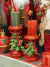 Porta Velas Mini Árvore com Laço 26cm - PRÉ-VENDA - Algodão Doce Lar 