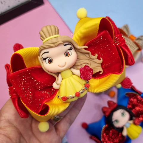 Laço Princesa Bela