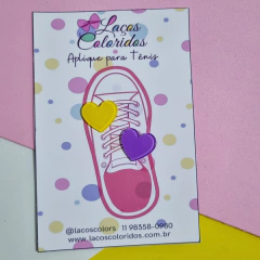 Aplique para Tênis - Laços Coloridos