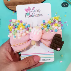 Laço Faixinha Chocolaço Biscuit