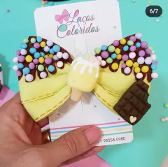 Laço Faixinha Chocolaço Biscuit - loja online