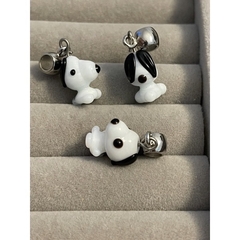 berloque charm Murano Snoopy - loja online