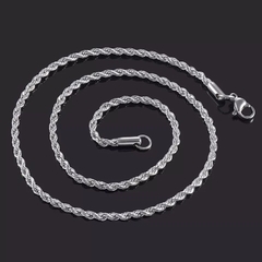 colar baiano fio torcido luxo semi joia 4mm na internet