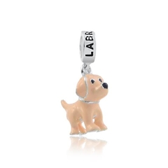 Imagem do berloque charm raça labrador pet cachorro