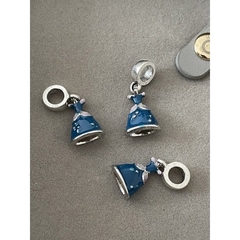 berloque pingente esmaltado vestido Cinderela - comprar online