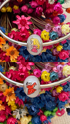 ￼berloque princesas e PET para pulseira Pandora murano na internet