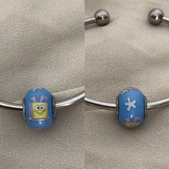 berloque charm bob esponja / patrick - berloque da nina