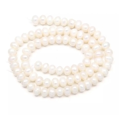 Imagem do colar Chocker pérola natural barroca redonda