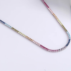 colar riviera candy colors rainbow